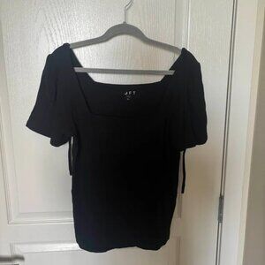 Loft Black Top Blouse